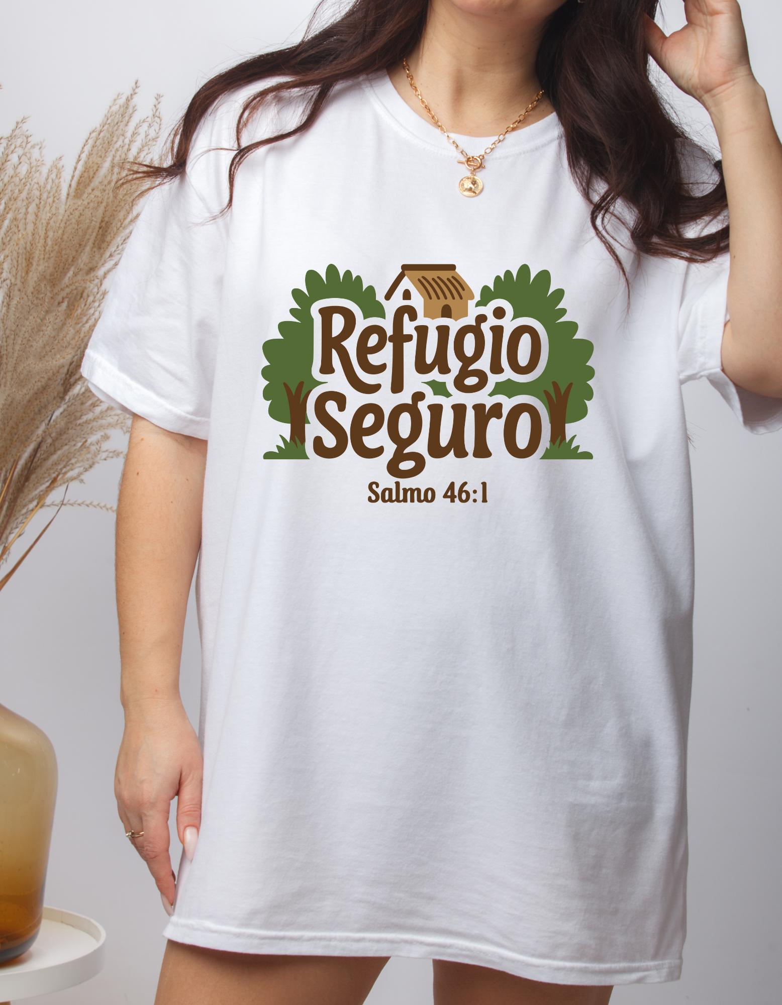 Camiseta cristiana blanca con frase biblica para mujer – Ropa con mensaje de fe de mujer - Tshirt blanco con versiculo biblico - Ropa con mensaje cristiano