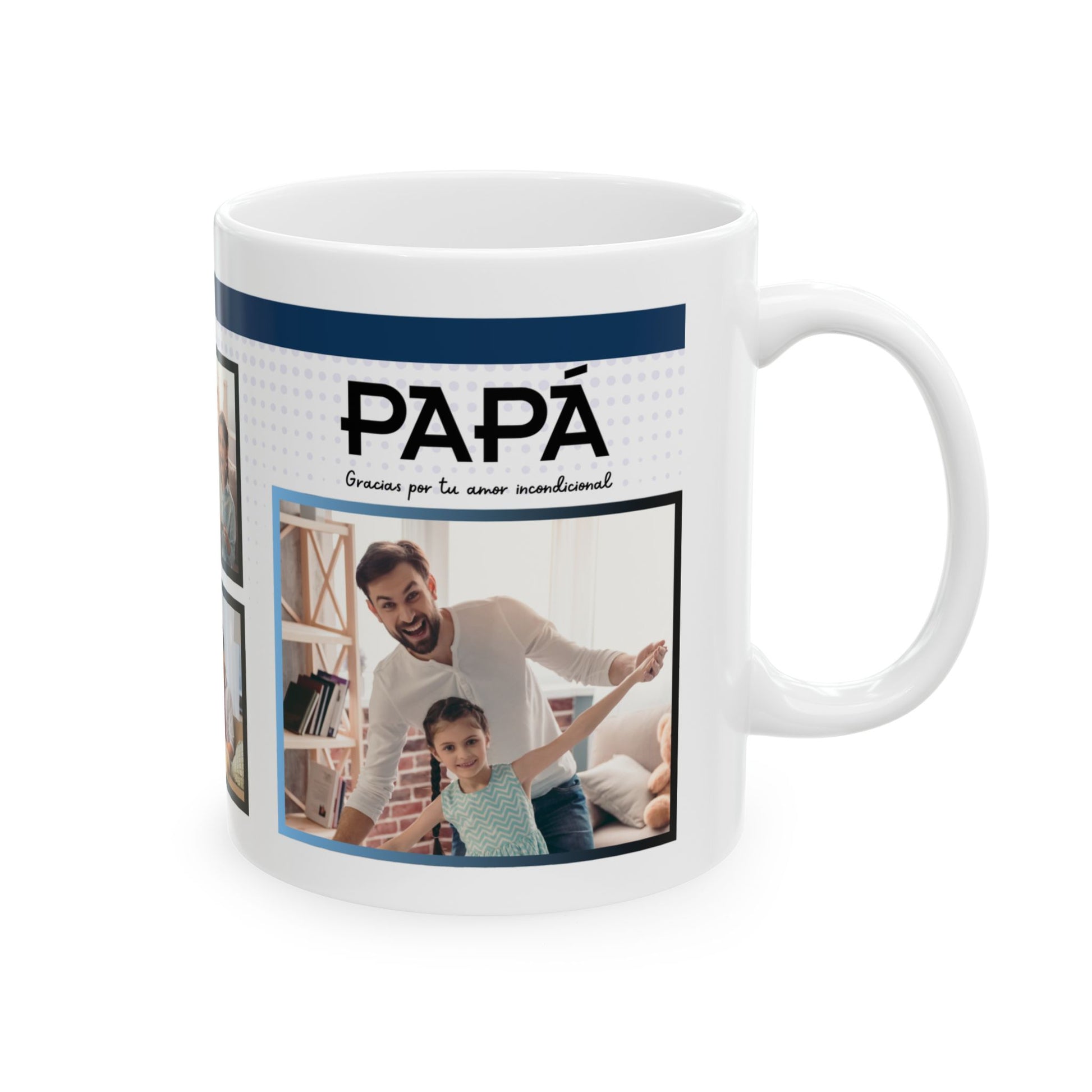 Taza Personalizada con Foto – Mug Personalizado 11oz / 15oz – Custom Photo Gift Mug
