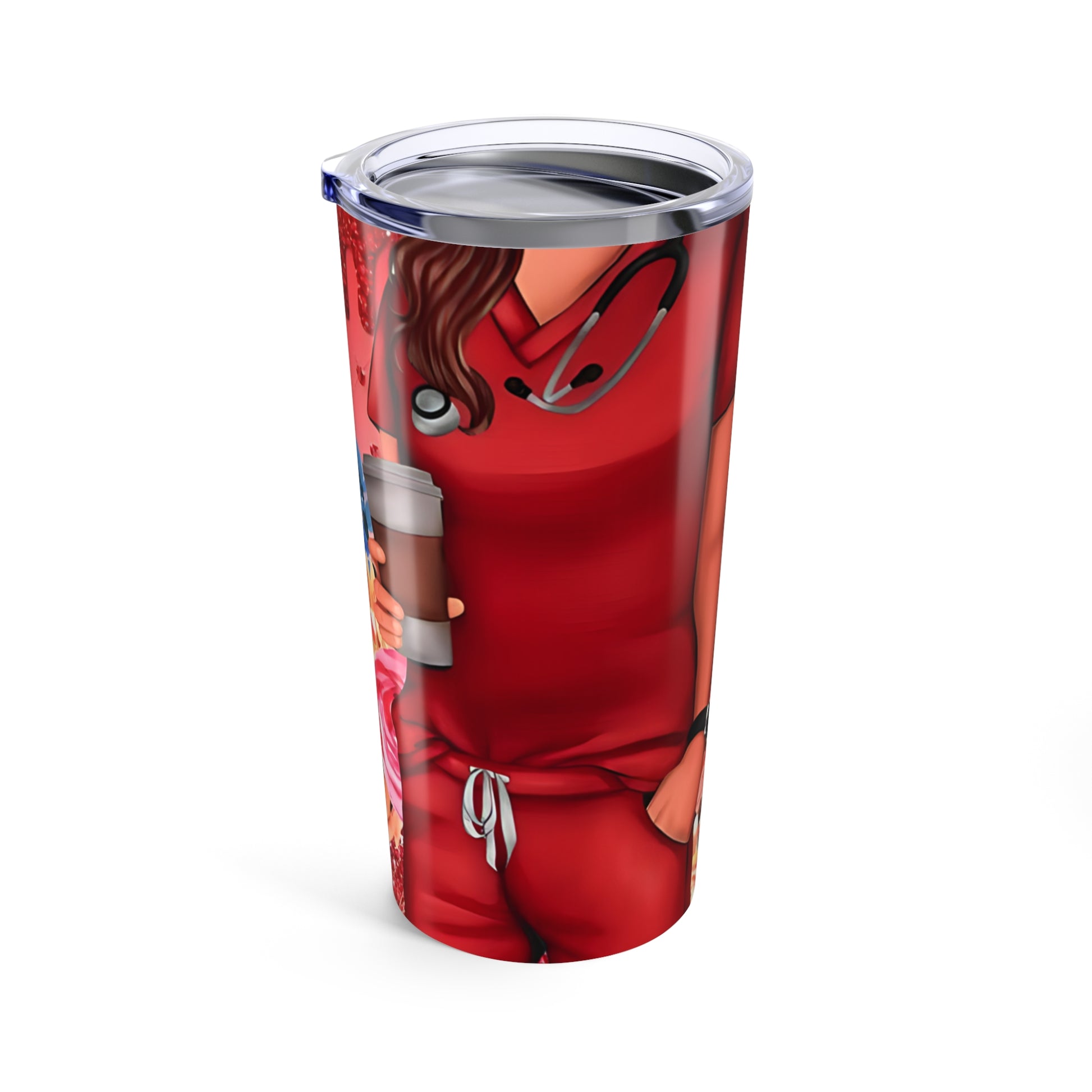 Tumbler térmico 20 oz para mujer – Termo moderno con diseño colorido – Regalo para maestras, mamás o amigas