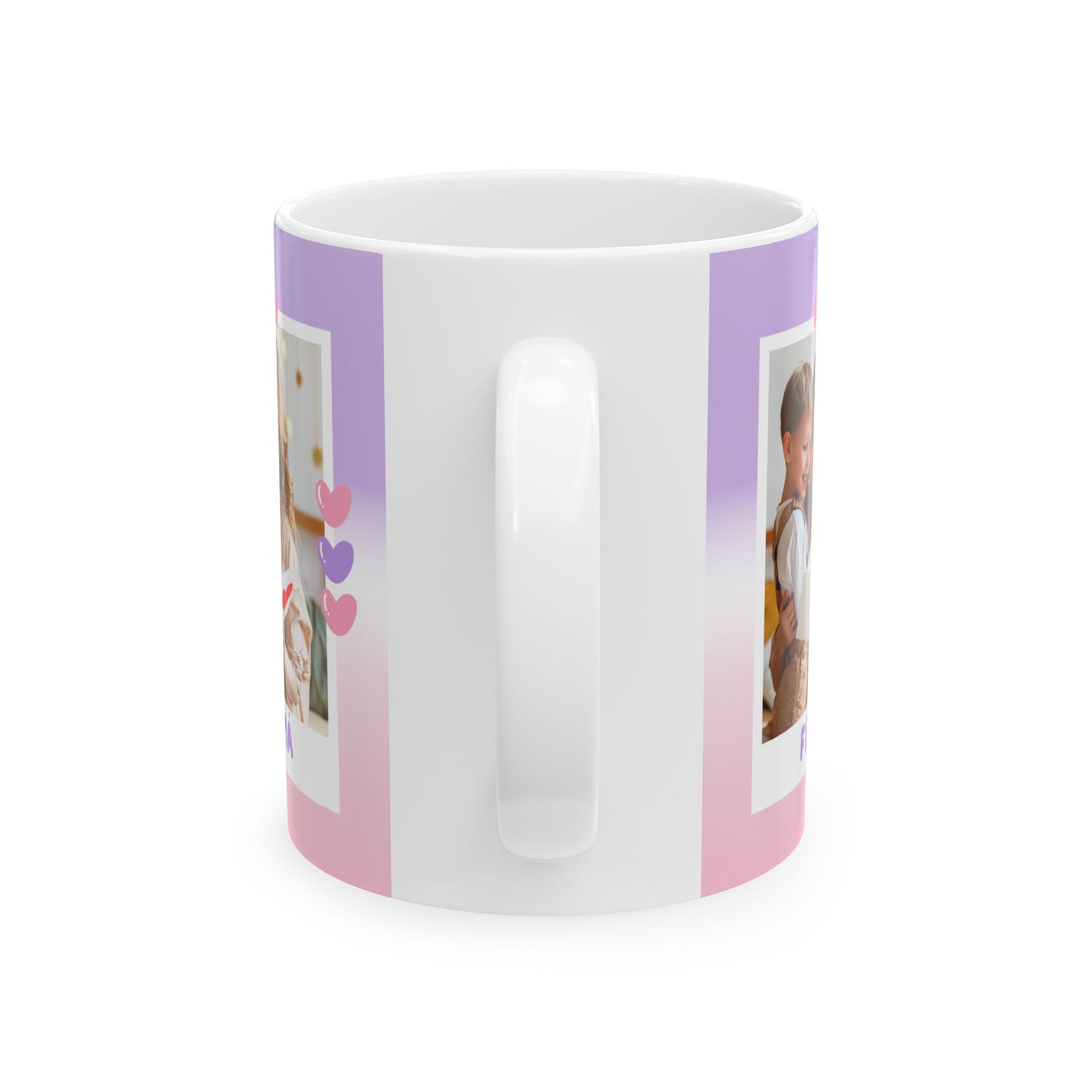 Taza Personalizada con Foto – Regalo Creativo para Café o Té – Mug Brillante 11oz / 15oz – Custom Printed Ceramic Mug