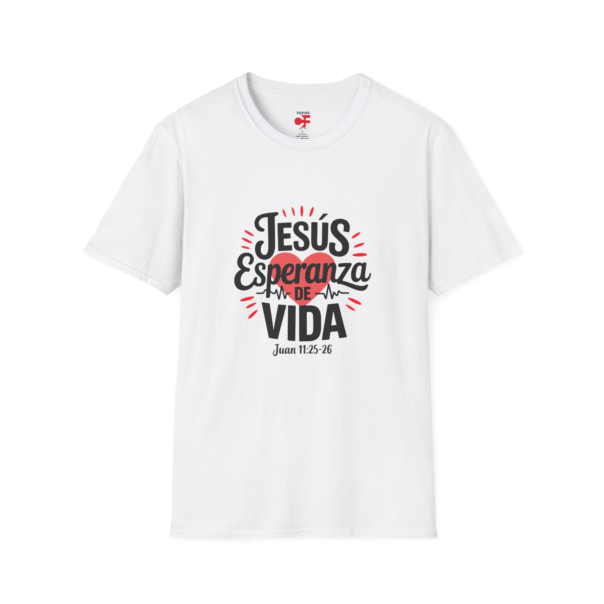 Playera Cristiana Blanca para Mujer