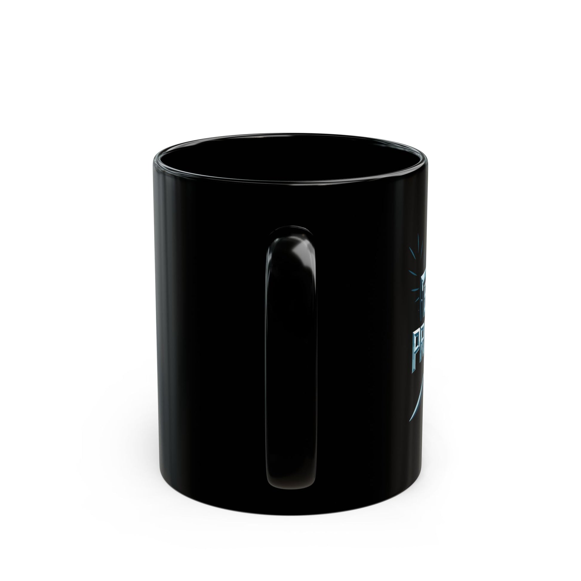Taza negra personalizada / Taza de ceramica con frases biblicas / Taza de ceramica negra con versiculo biblico