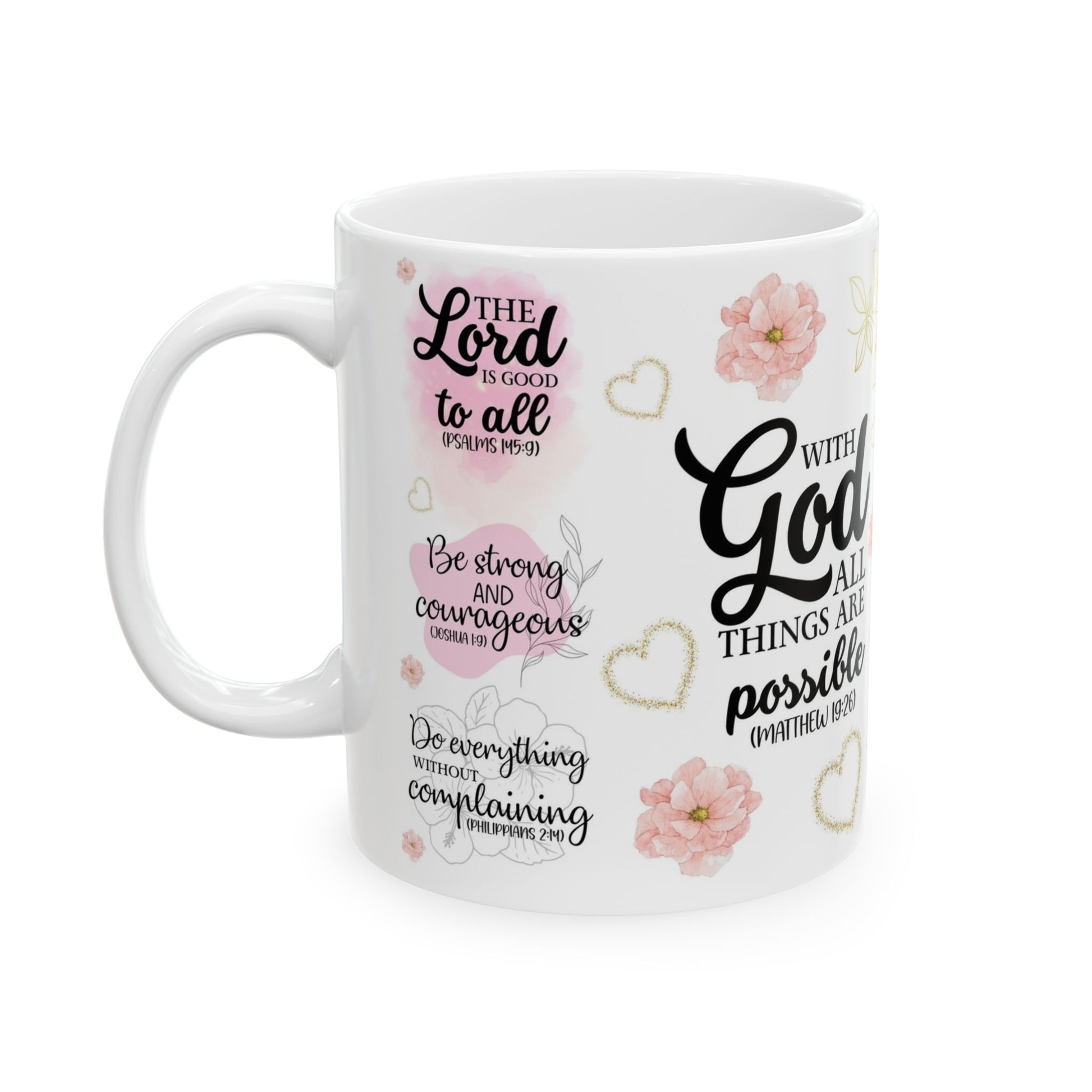 Mug Inspirador 11oz / 15oz – Custom Faith & Joy Mug