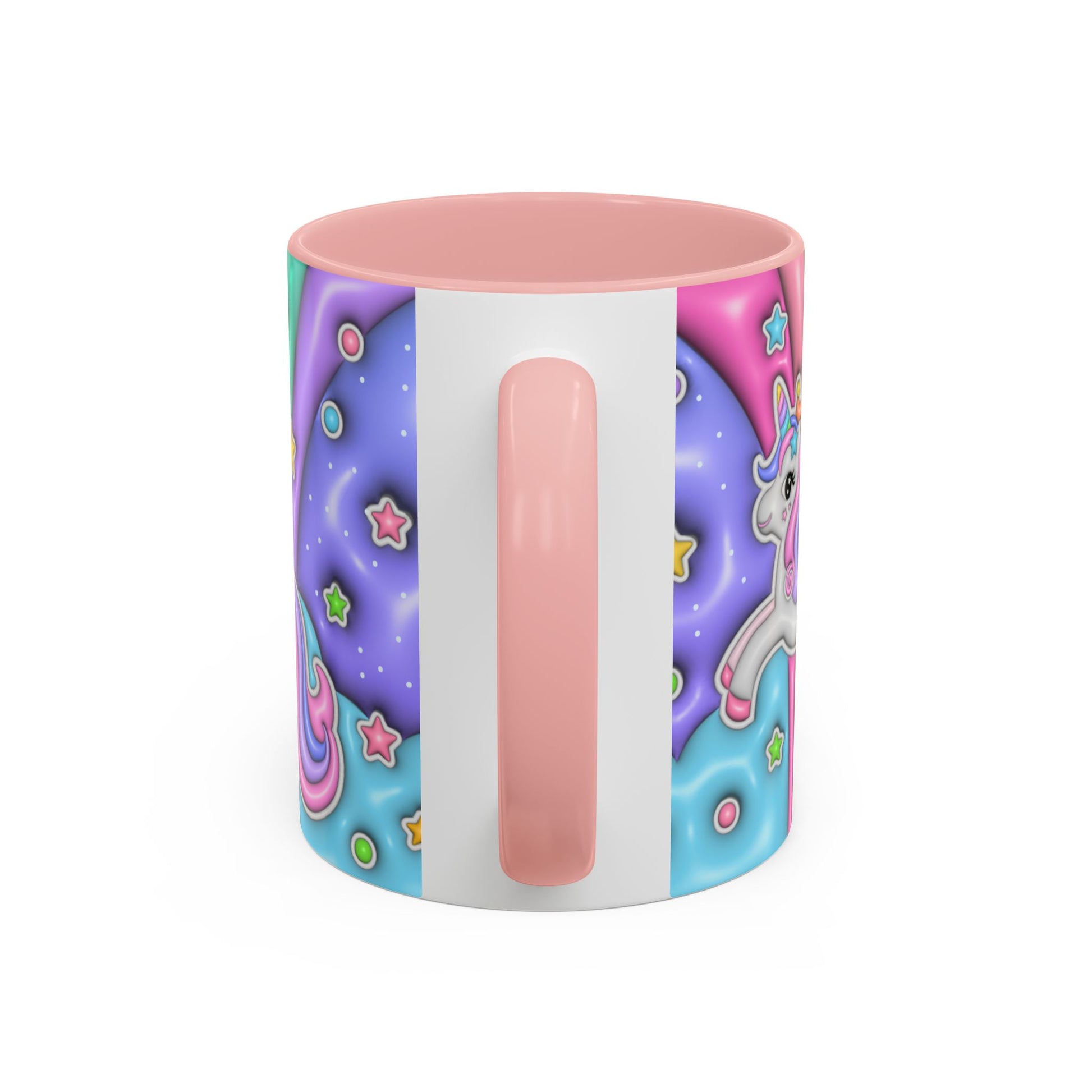 Taza de Café Colorida con Diseño Divertido – Taza con diseño de uniornio - Taza de ceramia 11 Onz Ideal para alegrar tu rutina diaria