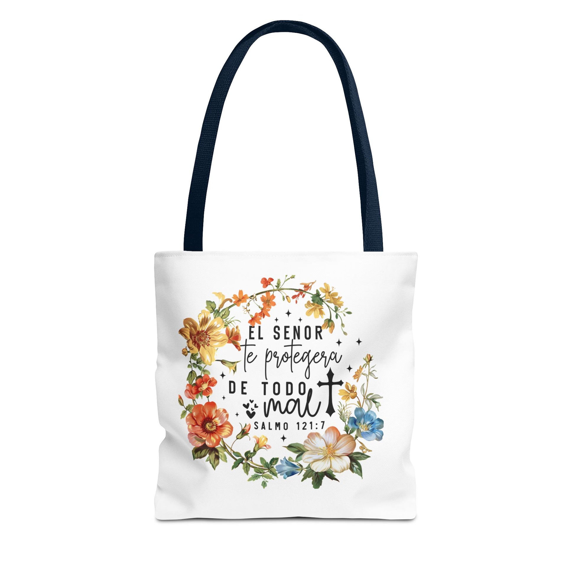 Tote Bag cristiano - Bolso de tela para mujer - Regalo para cristianas  - Bolso impermeable blanco