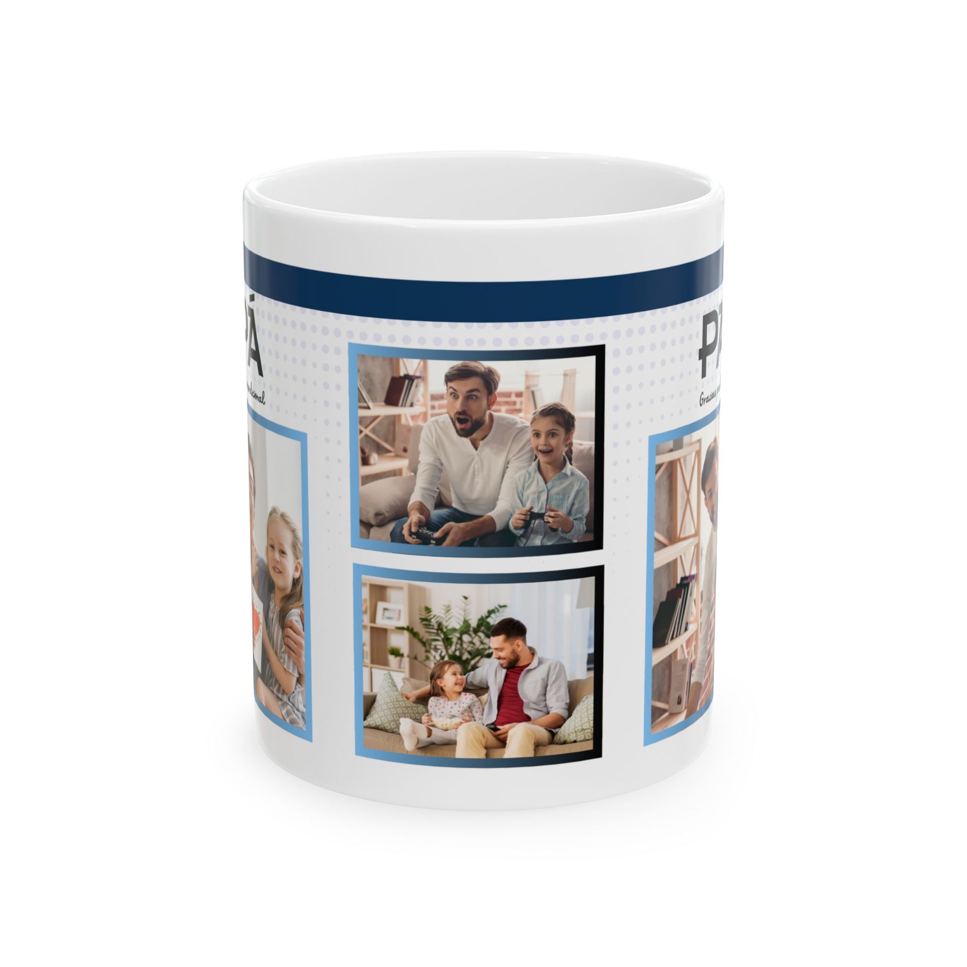 Taza Personalizada con Foto – Mug Personalizado 11oz / 15oz – Custom Photo Gift Mug