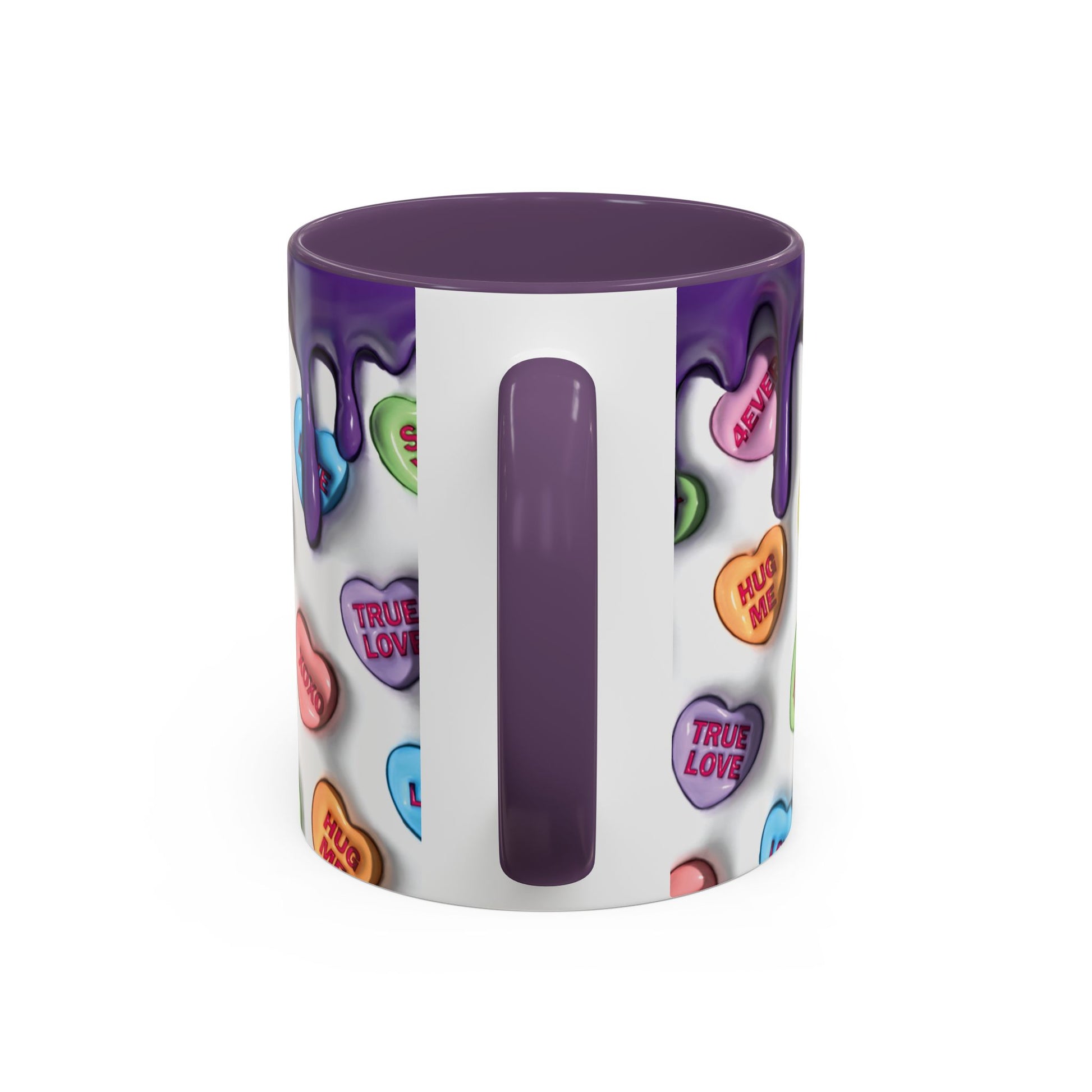 Taza de Cerámica Colorida con Corazones – Regalo Original para Amantes del Café o Té