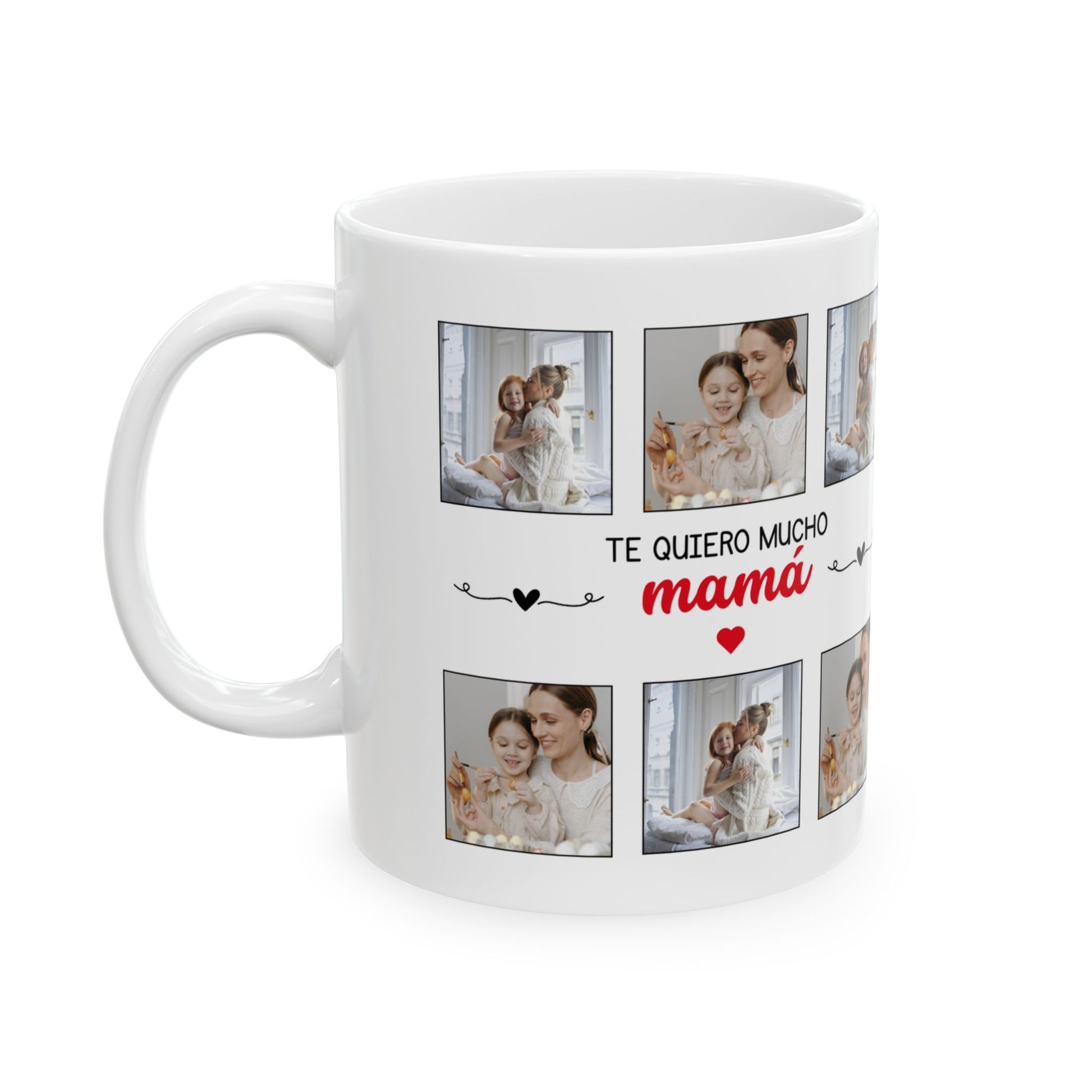Taza Personalizada con Foto – Regalo para Mamá, Amigos o Compañeros – Mug Personalizado 11oz / 15oz – Custom Photo Gift for Special Occasions