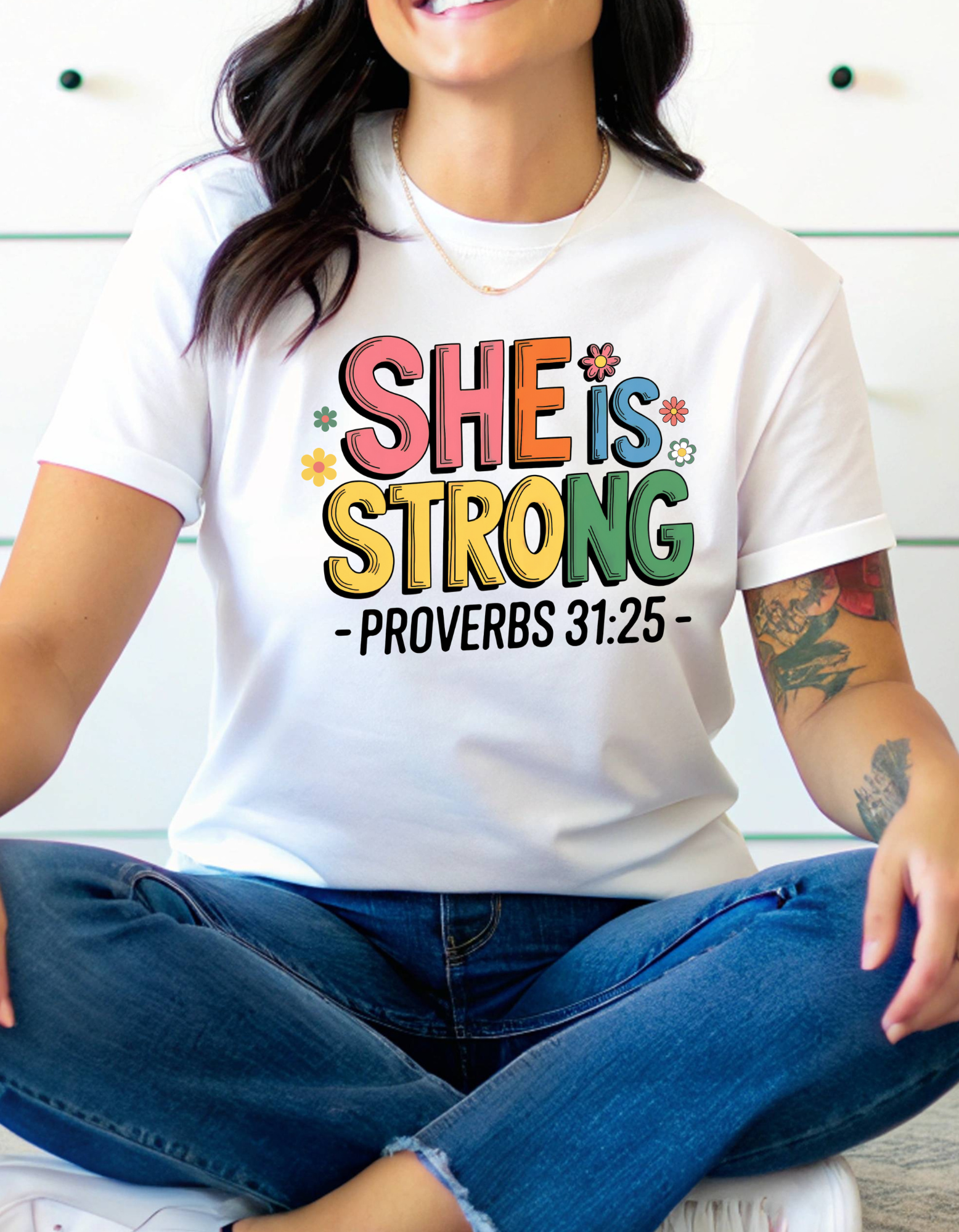 Bible Verse Christian T-Shirt | Código de Fe Inspirational Apparel | Premium Cotton Unisex Tee