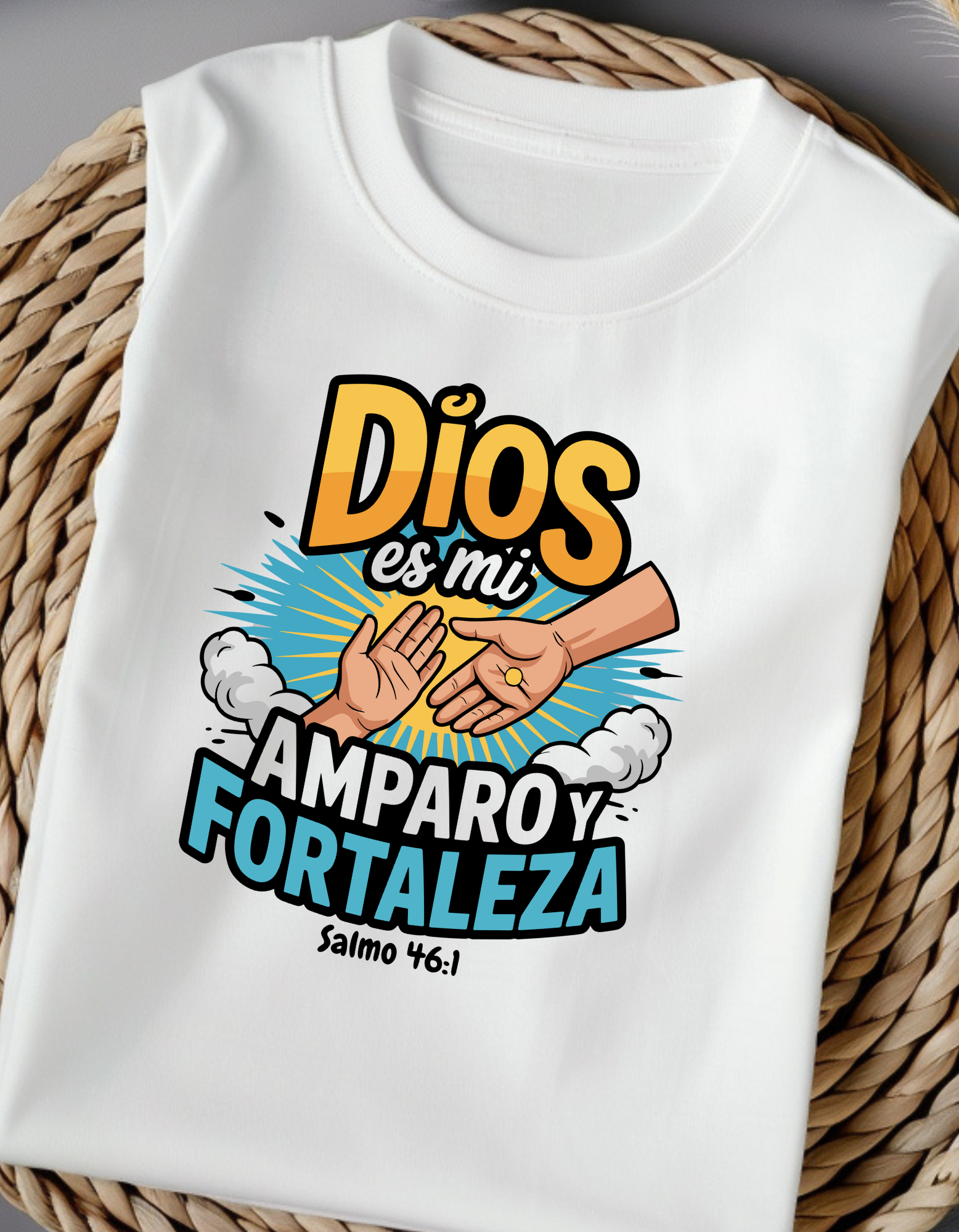 Playera Cristiana Blanca para Mujer