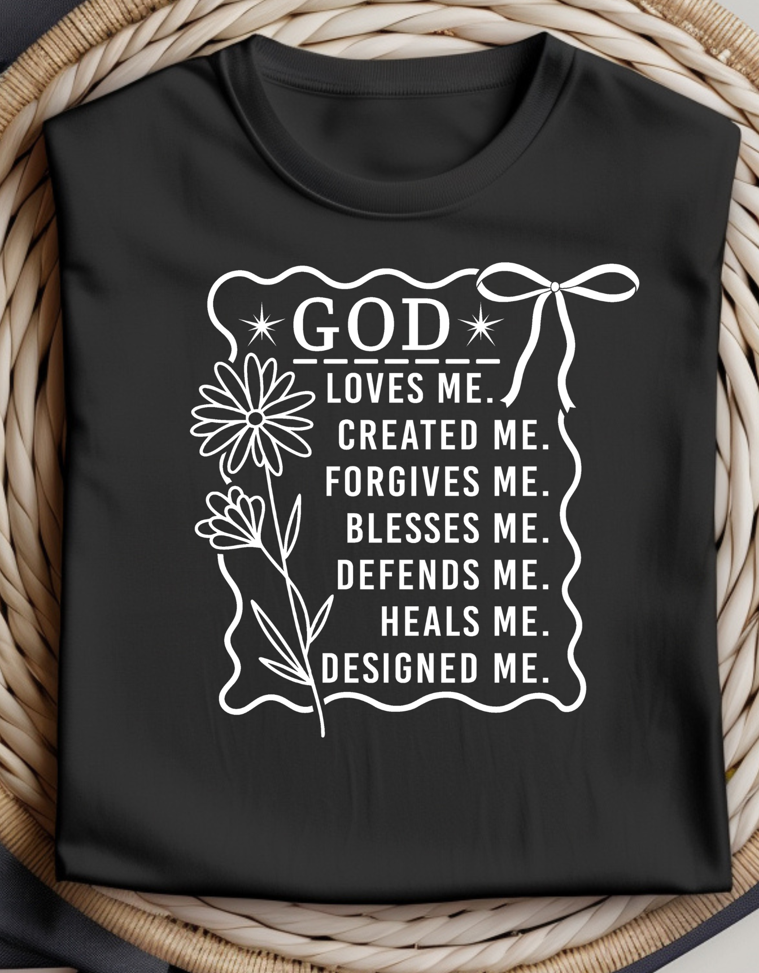 Inspirational T-Shirt, Faith Shirt, Christian Apparel, Uplifting Gift, Motivational Outfit