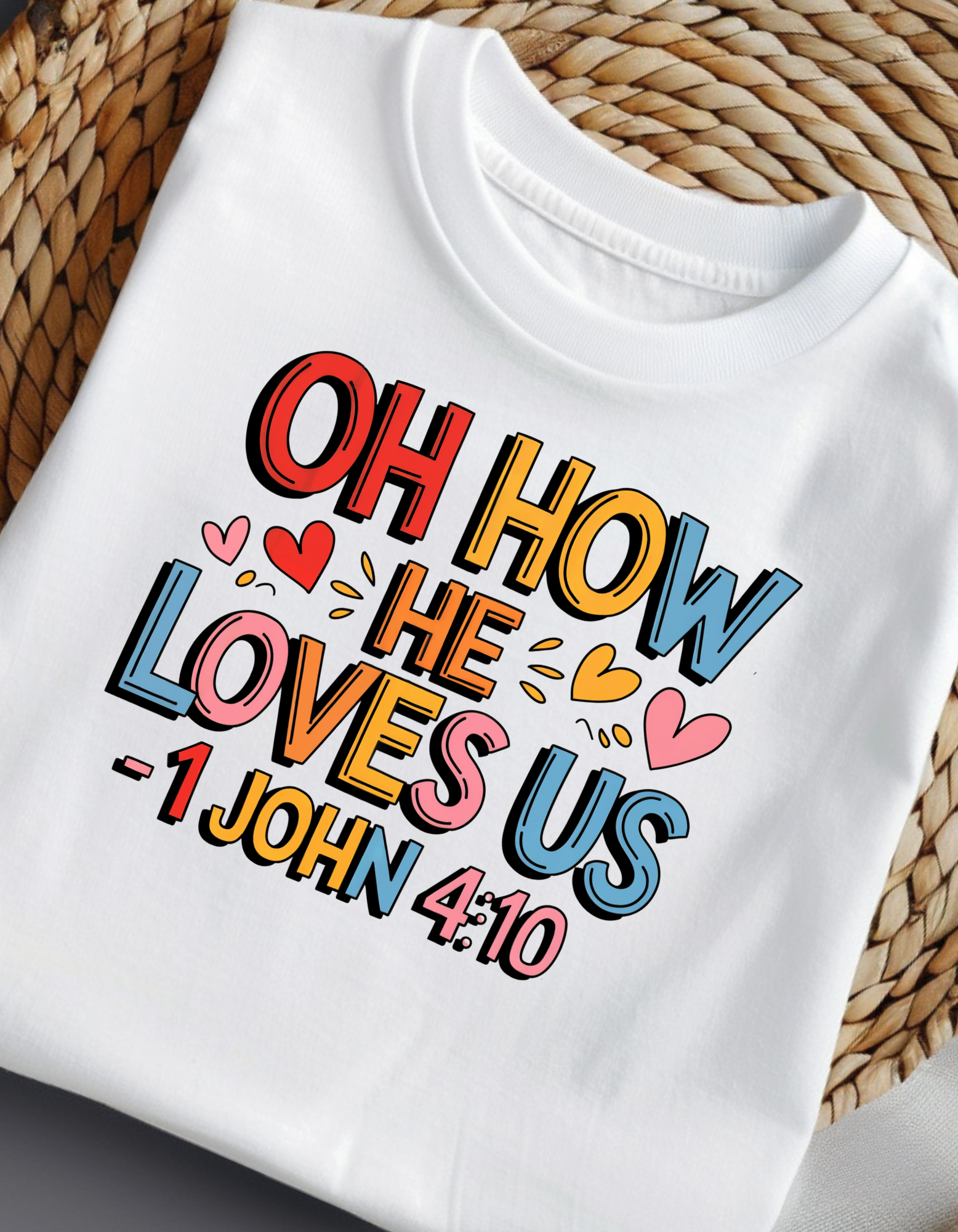 Christian Faith T-Shirt – Bible Verse Tee – Unisex Religious Gift – Cotton Jesus Shirt