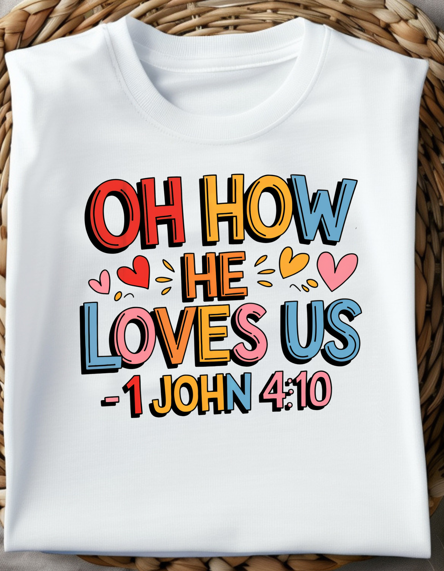Christian Faith T-Shirt – Bible Verse Tee – Unisex Religious Gift – Cotton Jesus Shirt