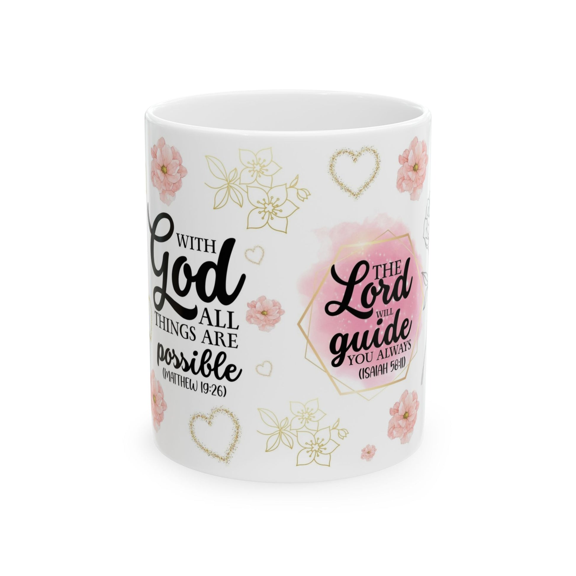Mug Inspirador 11oz / 15oz – Custom Faith & Joy Mug