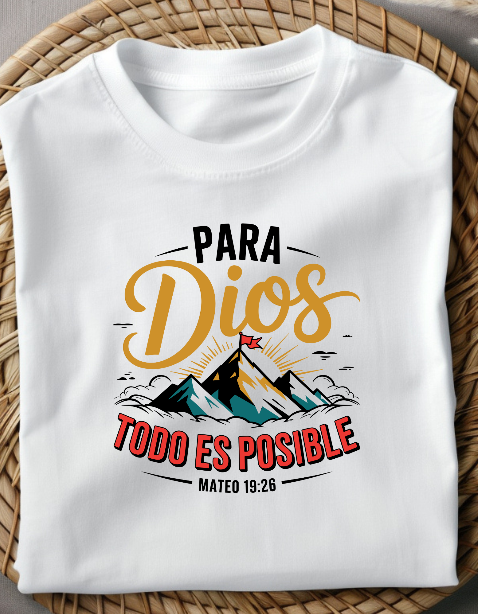 Camiseta con mensaje Cristiano, Regalo para Cristianos, Tshirt con mensaje cristiano