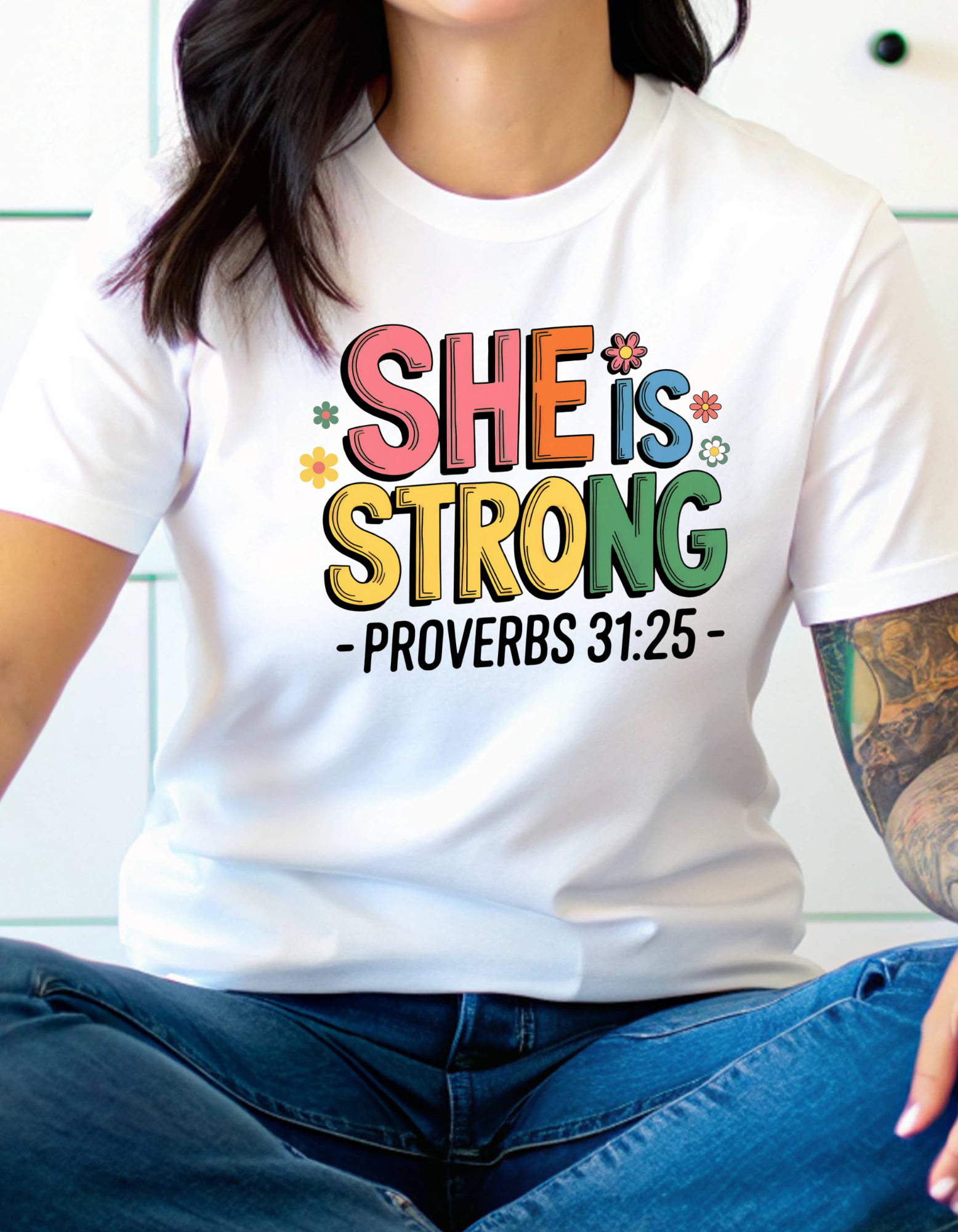 Bible Verse Christian T-Shirt | Código de Fe Inspirational Apparel | Premium Cotton Unisex Tee