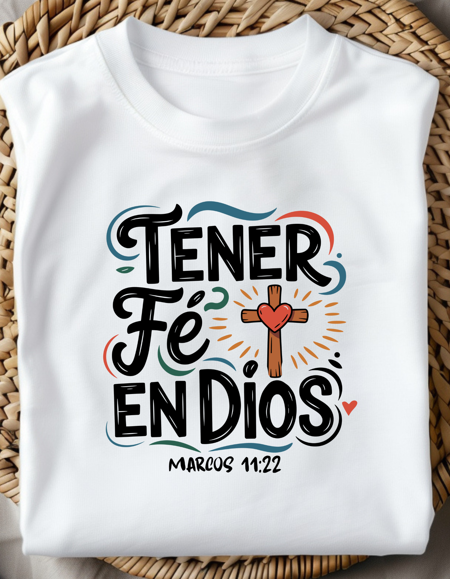 T-shirt con Frases cristiana para mujer, Tshirt blanco con versiculo biblico, Tshirt para iglesias