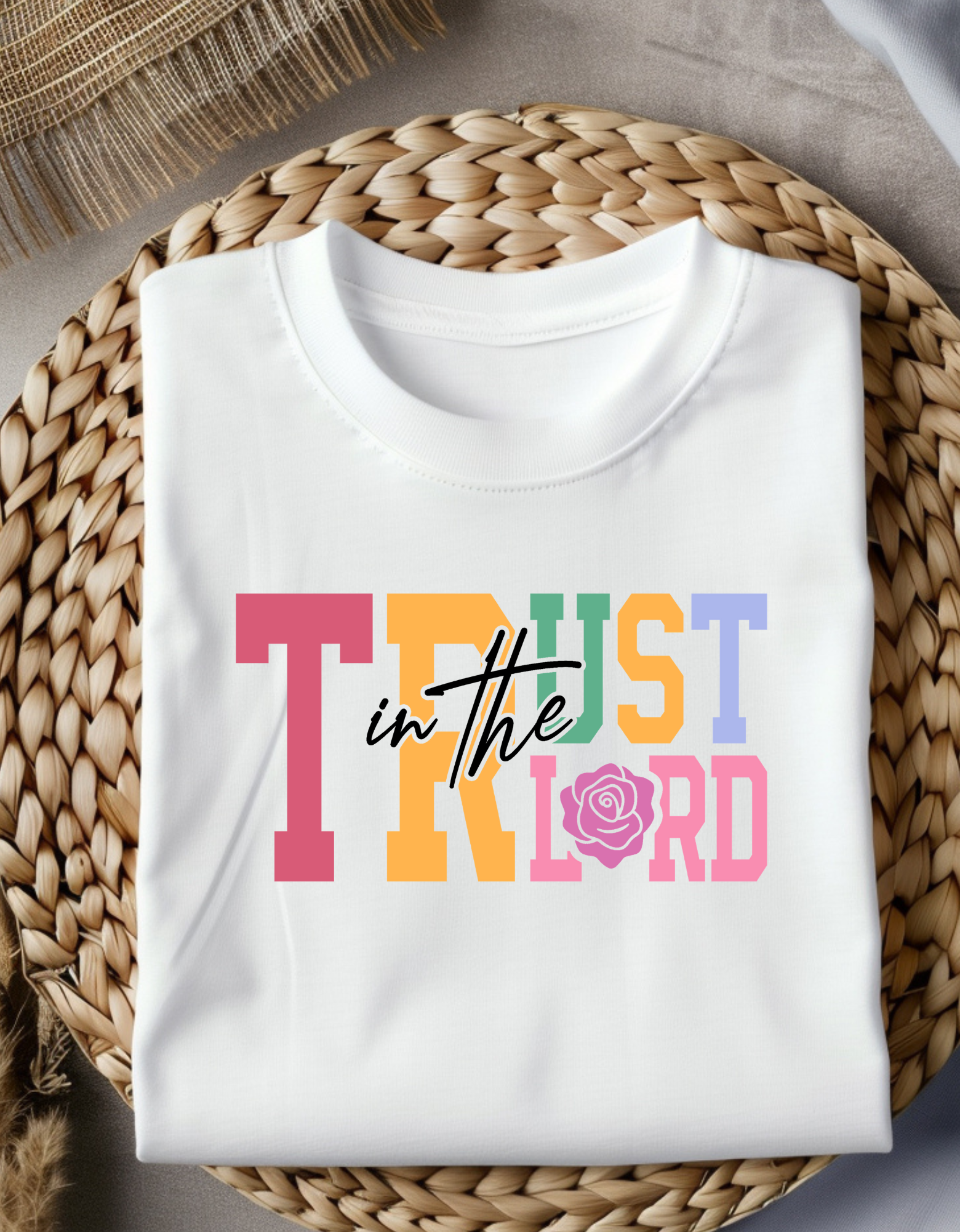 Unisex T-Shirt, Inspirational Faith Tee | Christian Casual Wear, Gift for Believers, Church Style