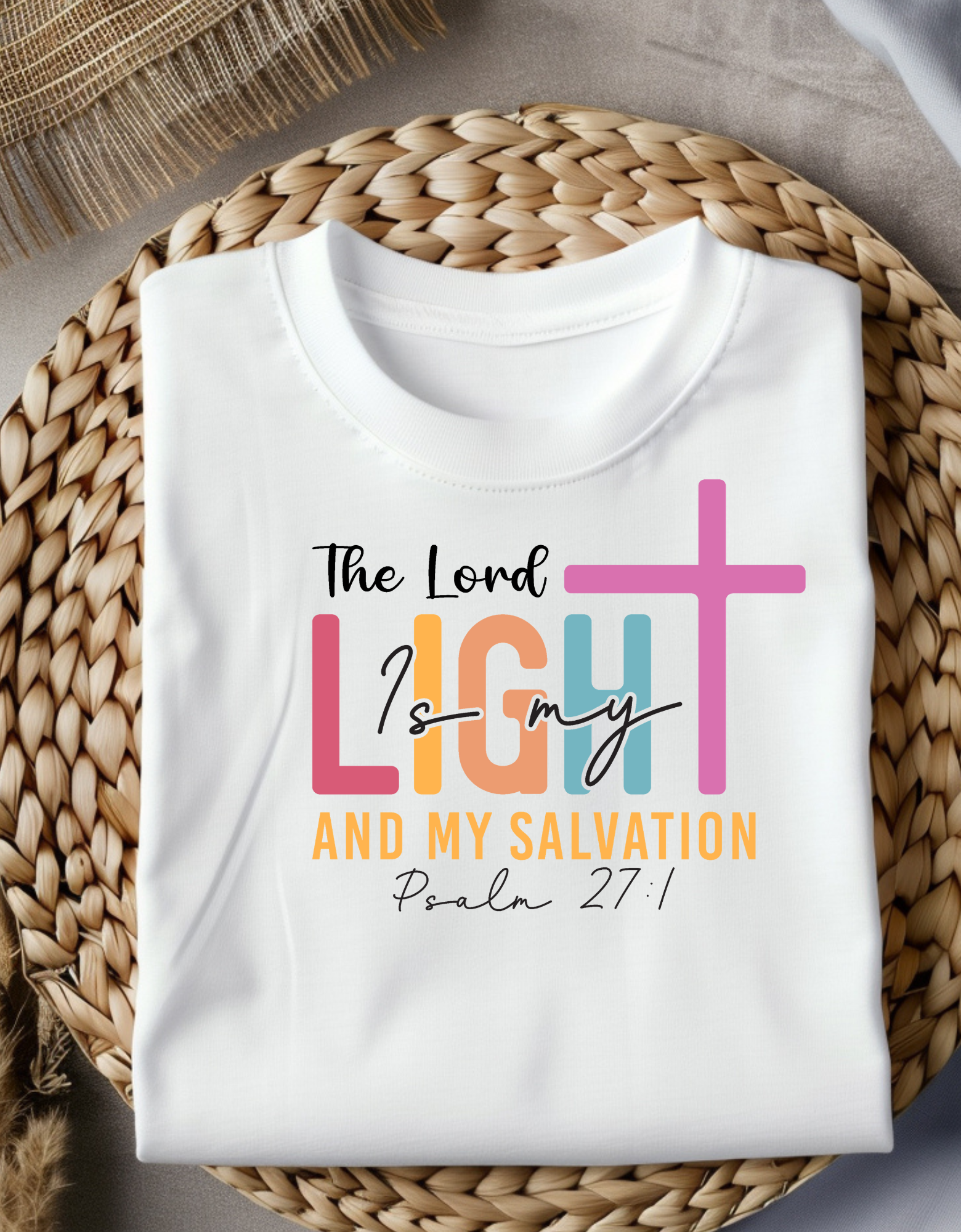 Christian Apparel, Inspirational Gift, Bible Verse Shirt, Daily Wear, Faith Unisex T-Shirt