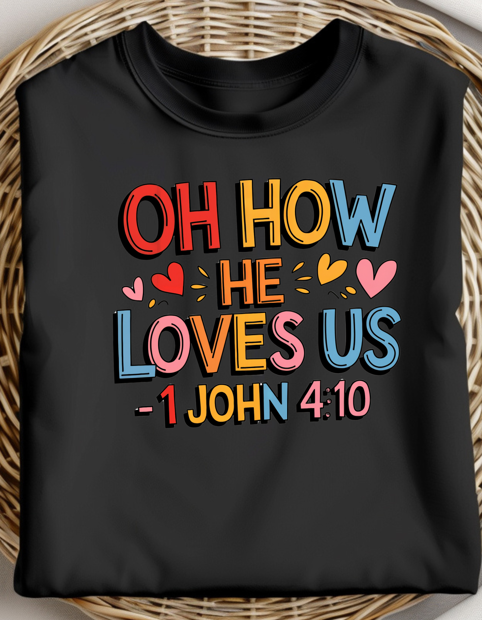 Christian Faith T-Shirt – Bible Verse Tee – Unisex Religious Gift – Cotton Jesus Shirt