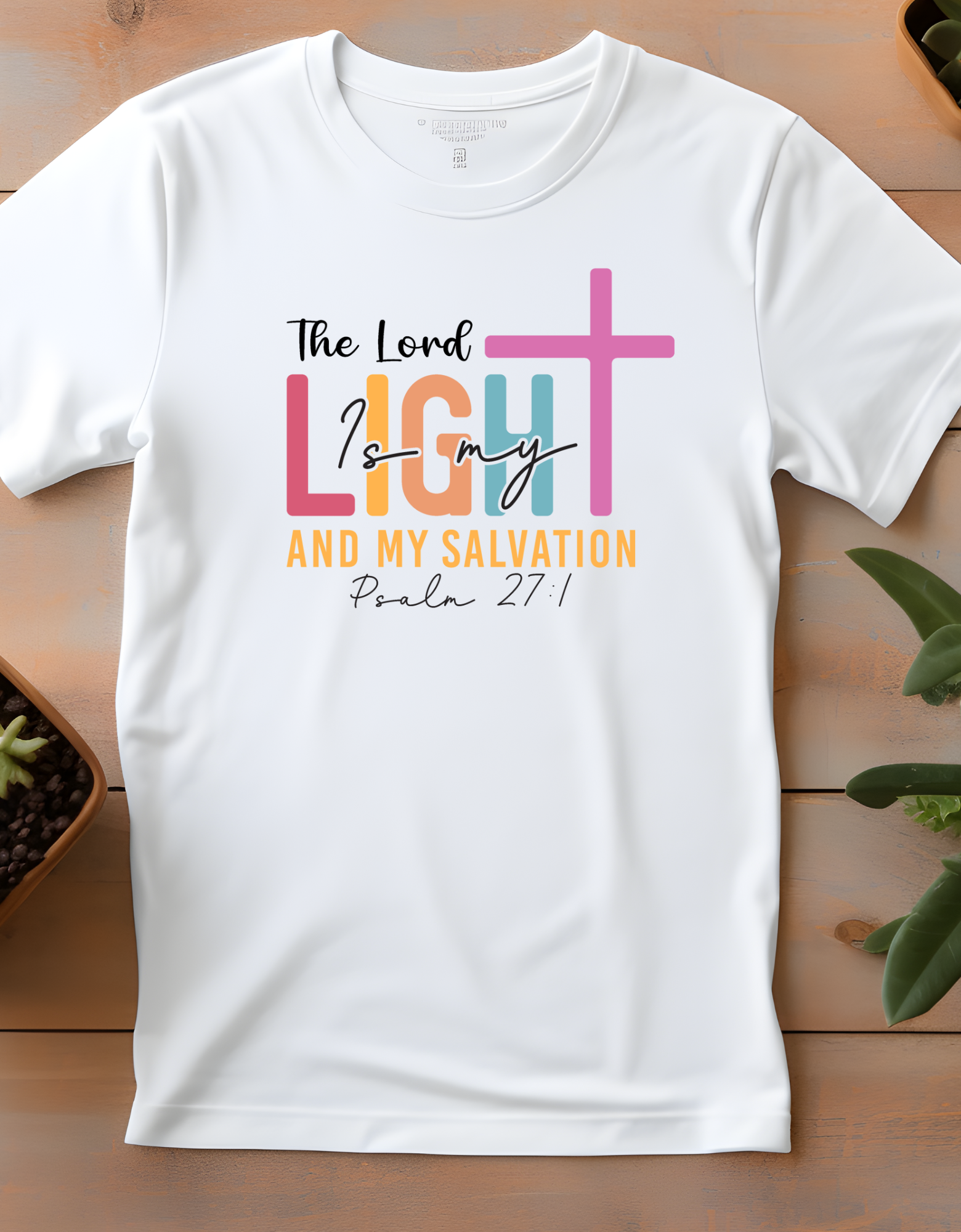 Christian Apparel, Inspirational Gift, Bible Verse Shirt, Daily Wear, Faith Unisex T-Shirt