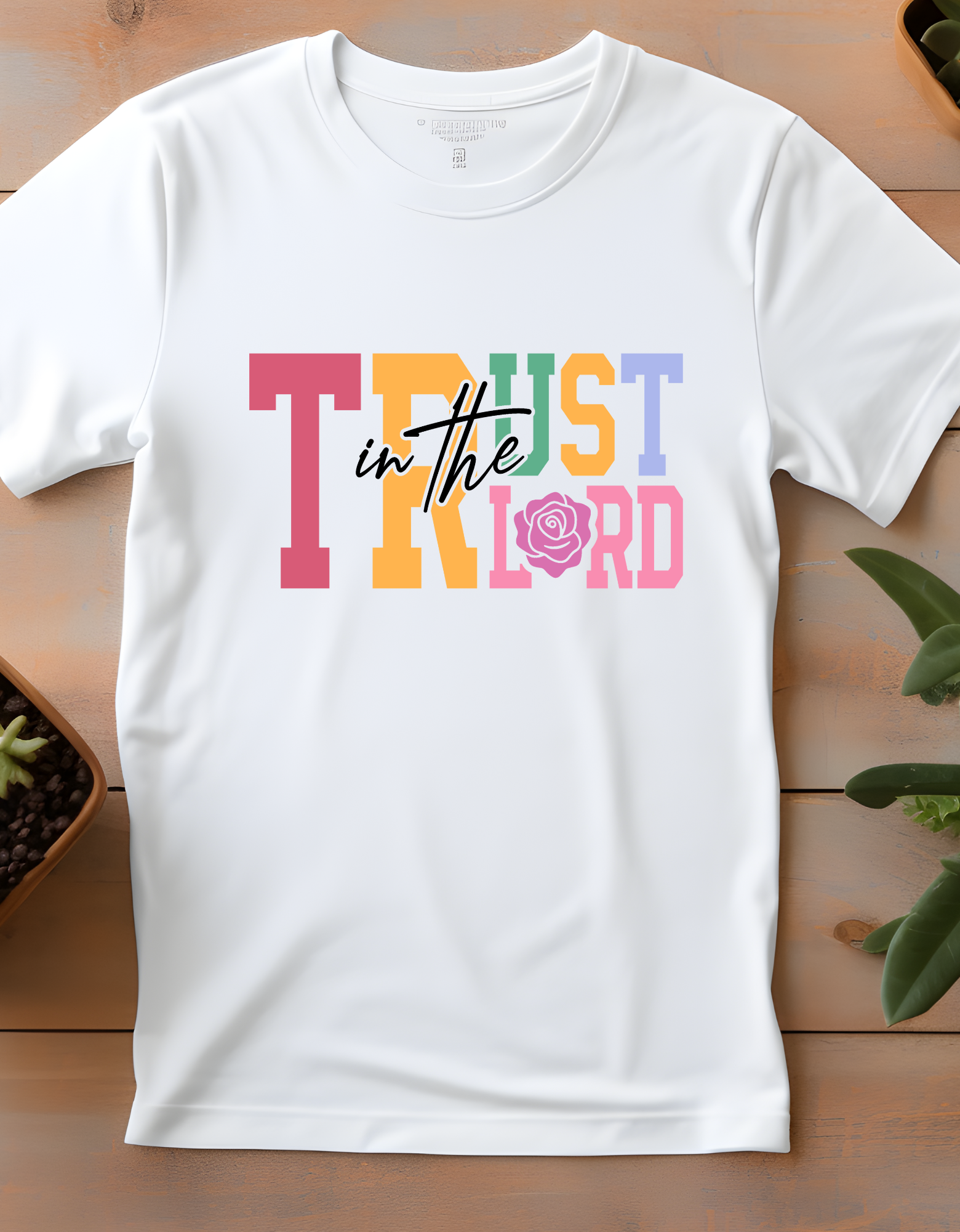 Unisex T-Shirt, Inspirational Faith Tee | Christian Casual Wear, Gift for Believers, Church Style