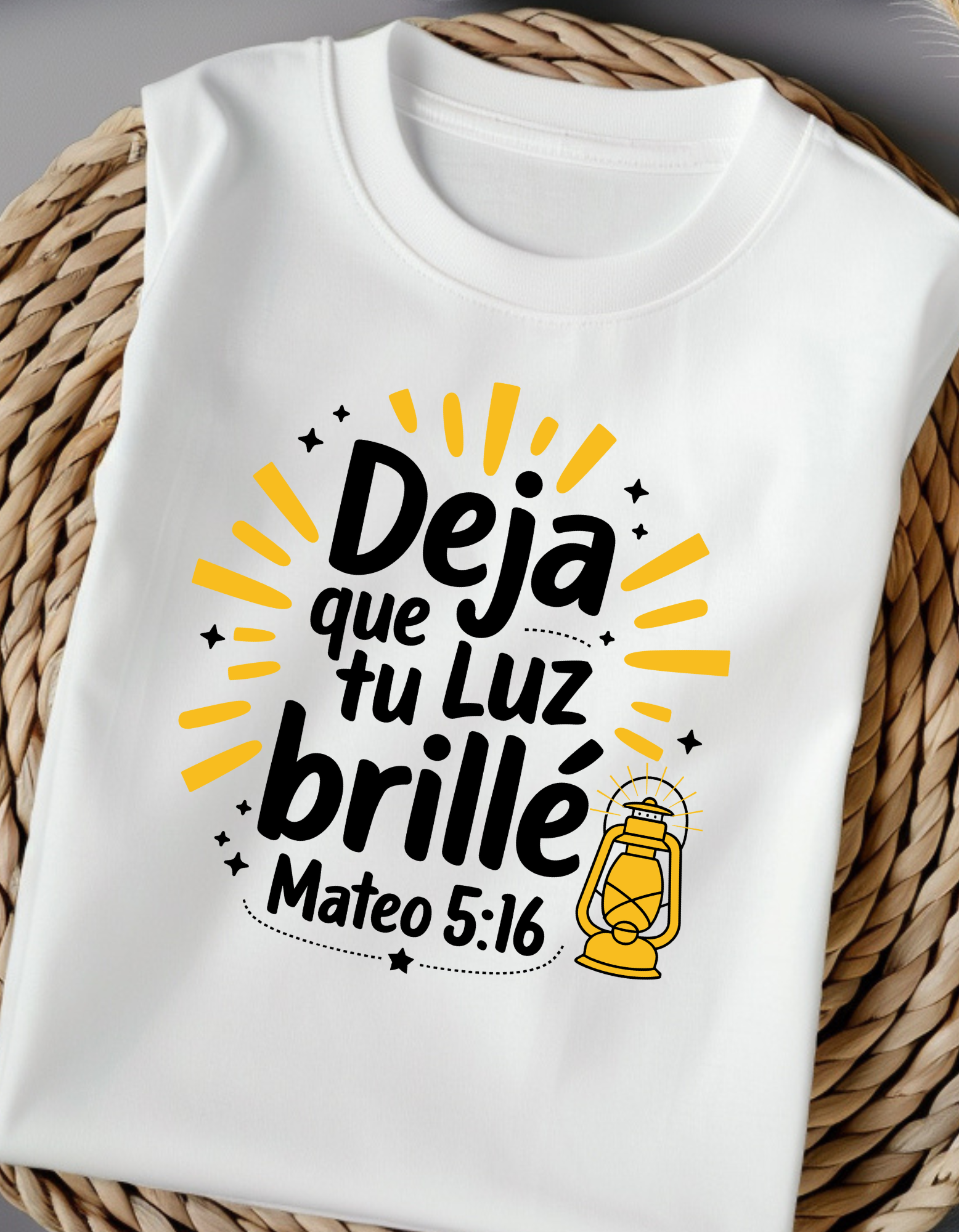 Playera Cristiana Blanca para Mujer,  Ropa de Fe, Regalo para cristiana, Tshirt para mujer cristiana, mujer de fe