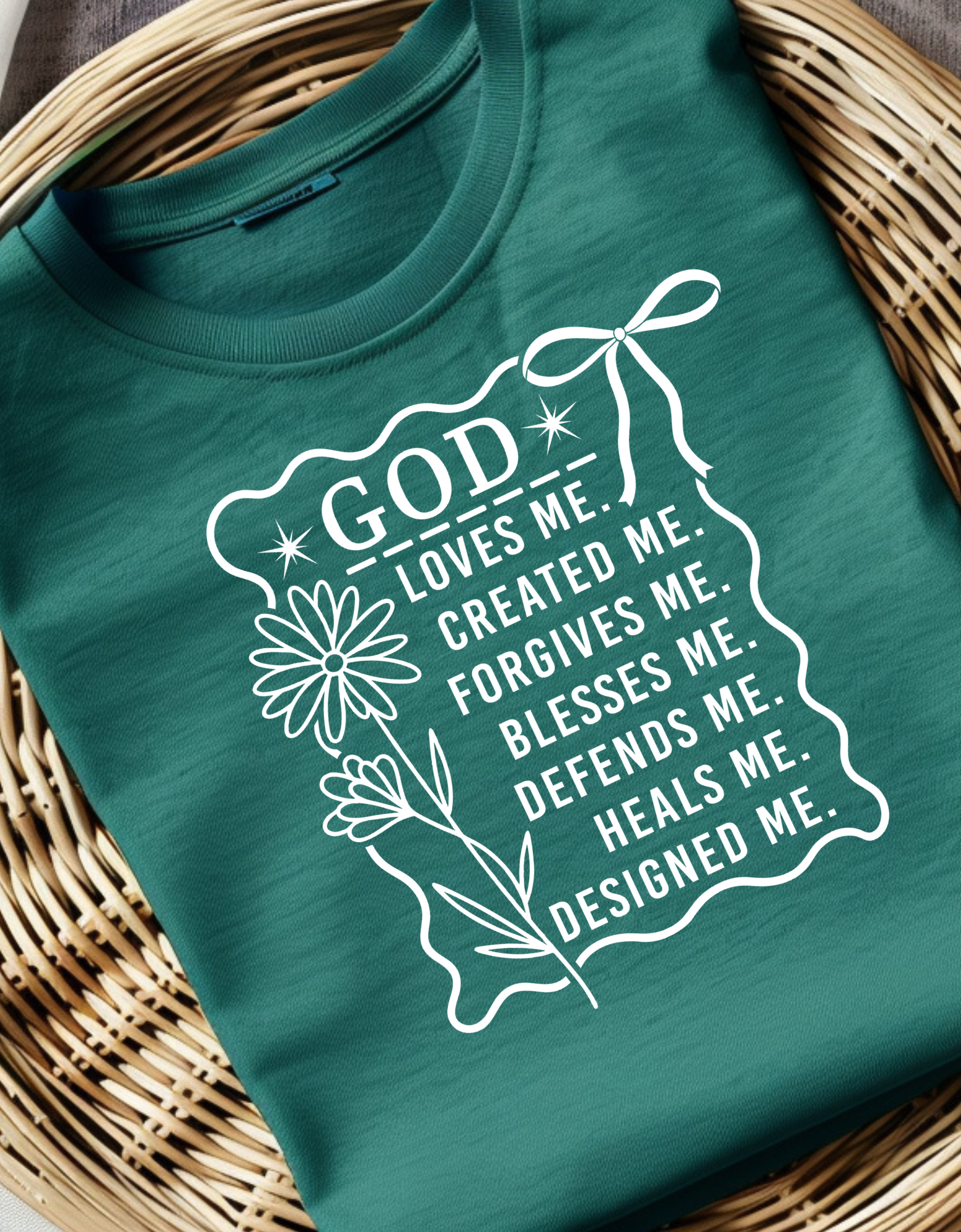 Inspirational T-Shirt, Faith Shirt, Christian Apparel, Uplifting Gift, Motivational Outfit