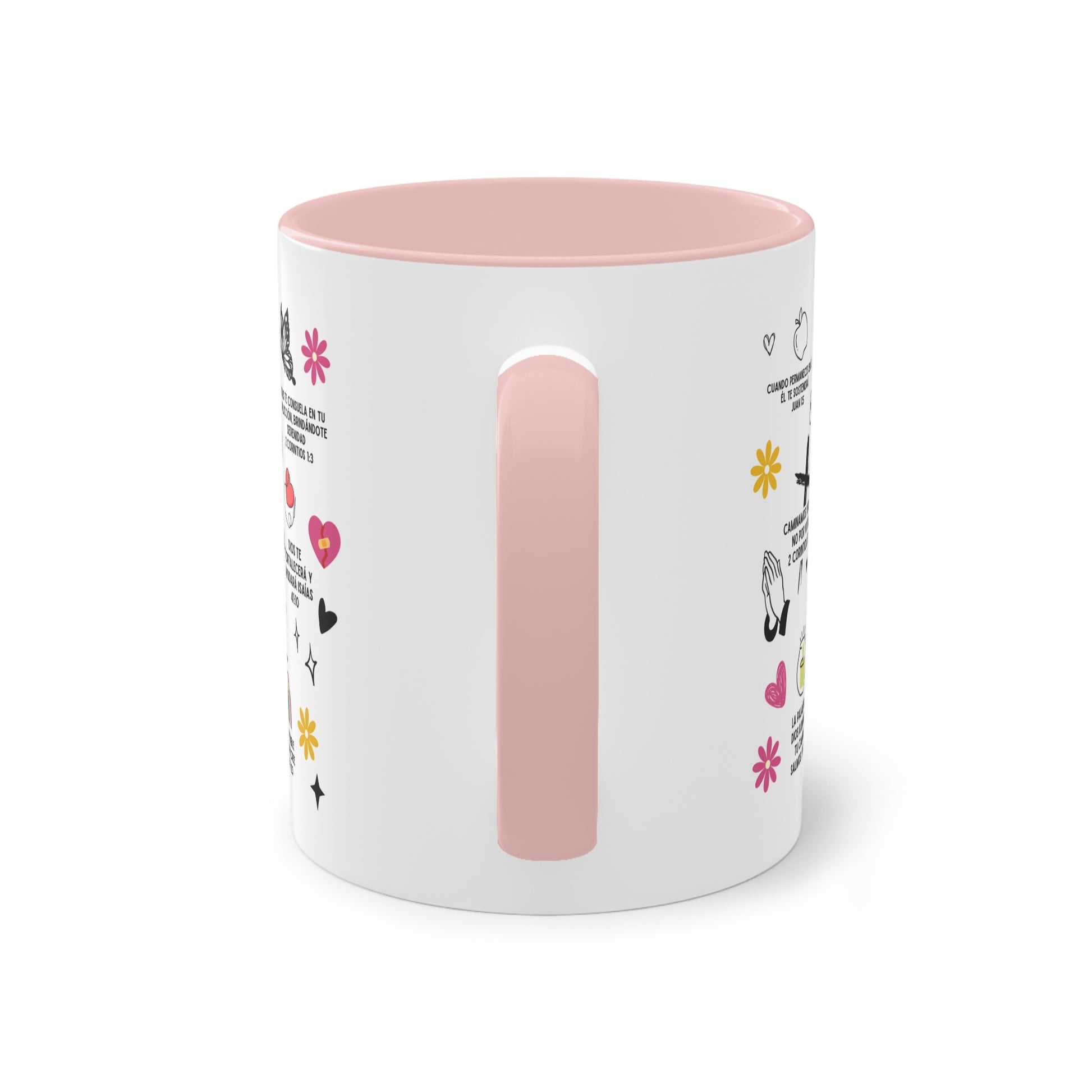 Inspirational Two-Tone Coffee Mug – Perfect Gift for Motivational Moments, Home Decor, Coffee Lovers, Self-Care, Quote Mug