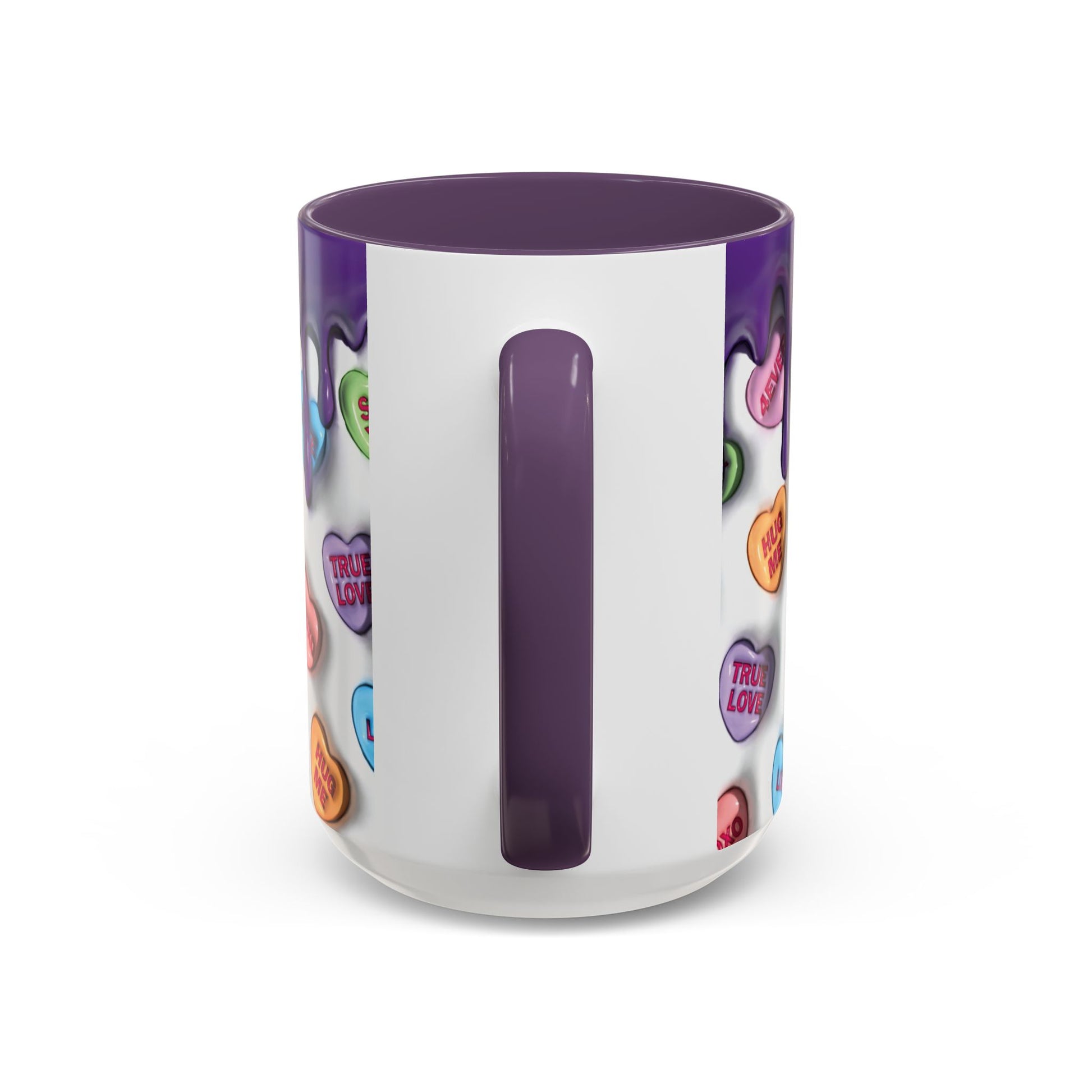 Taza de Cerámica Colorida con Corazones – Regalo Original para Amantes del Café o Té