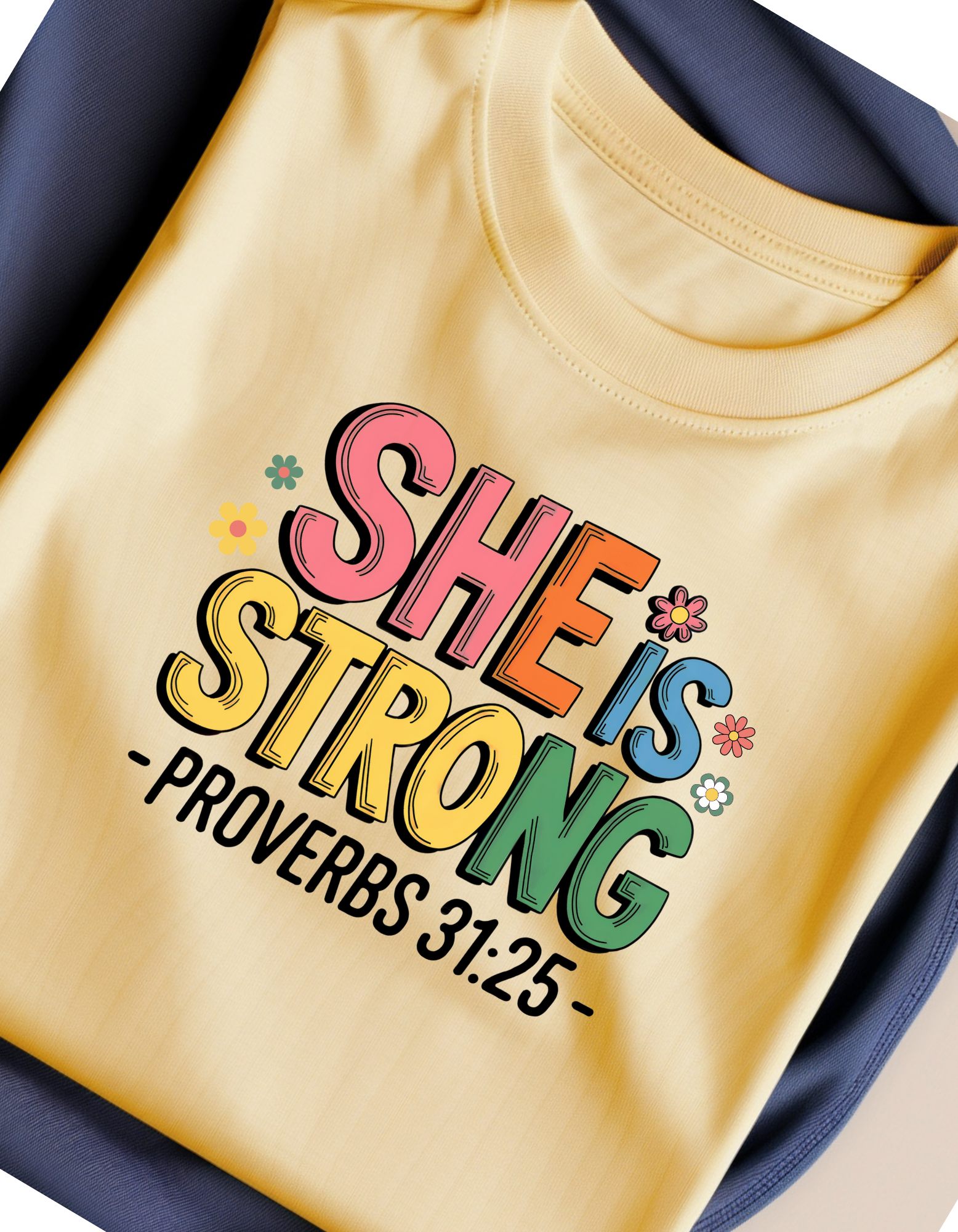 Bible Verse Christian T-Shirt | Código de Fe Inspirational Apparel | Premium Cotton Unisex Tee