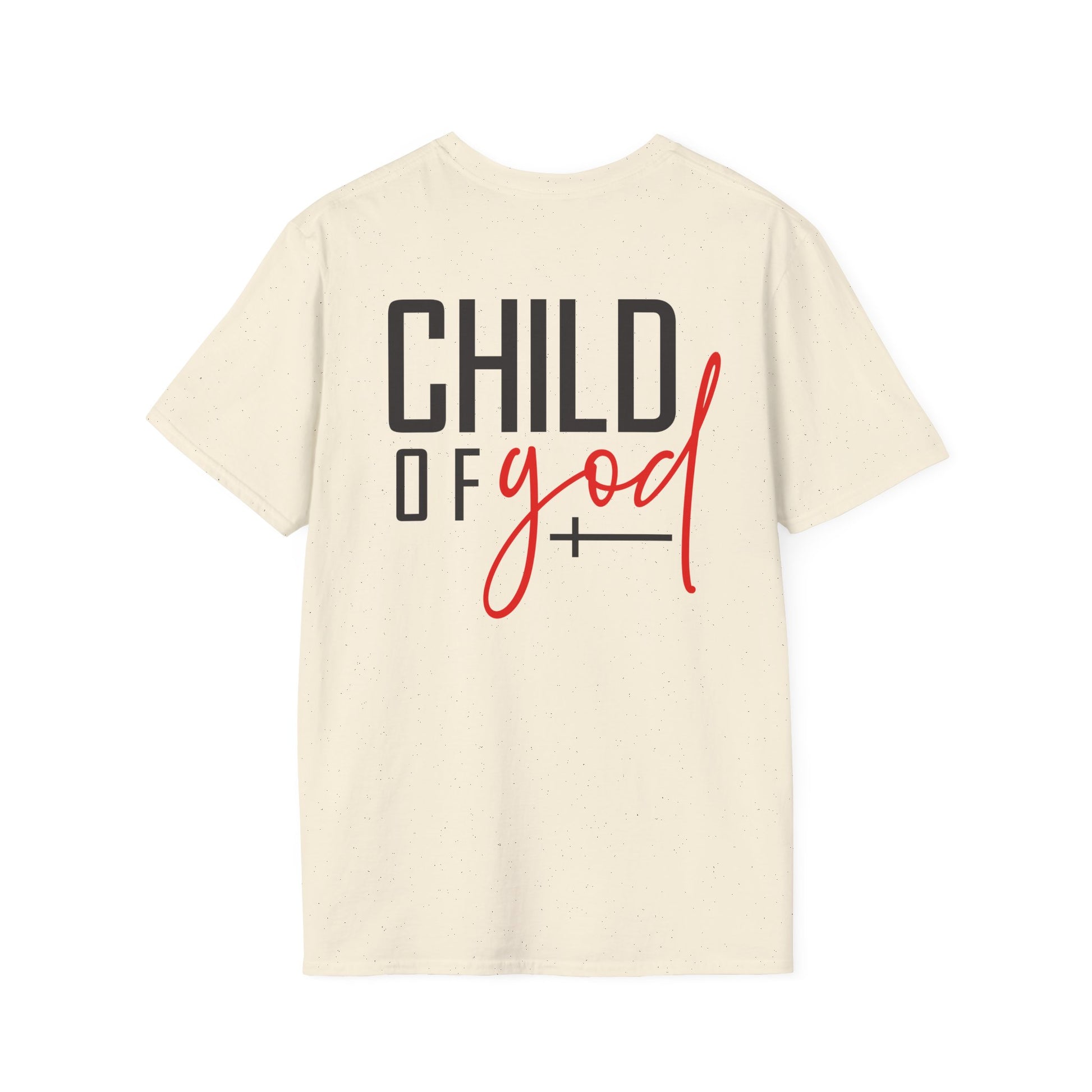 OverSize Unisex T-Shirt - 'Child of God', Casual Wear, Christian Gifts, Everyday Comfort,Oversize Tshirt Black